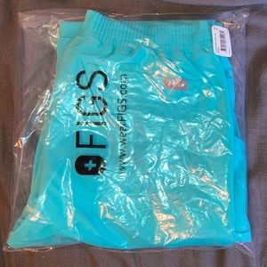 Limited edition neon blue FIGS